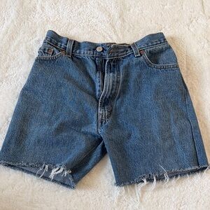 Levi's Blue Denim Women's Shorts